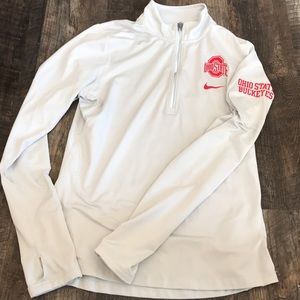 Nike drifit Ohio state quarter zip